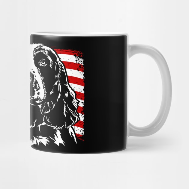 Proud Springer Spaniel American Flag patriotic gift dog by wilsigns